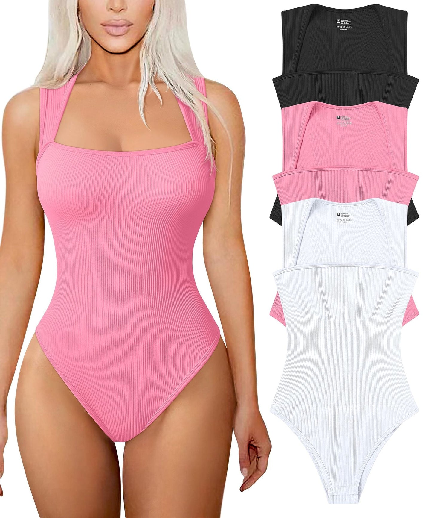 💕Letzter Tag: 60 % Rabatt💕Ärmellose figurformende Bodysuits mit Bauchkontrolle🩱