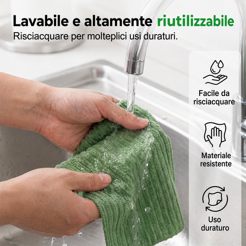 ✨ 50% RABATT! 🧽 Einweg-Reinigungstücher – saugstark, fusselfrei & hygienisch für Küche & Haushalt
