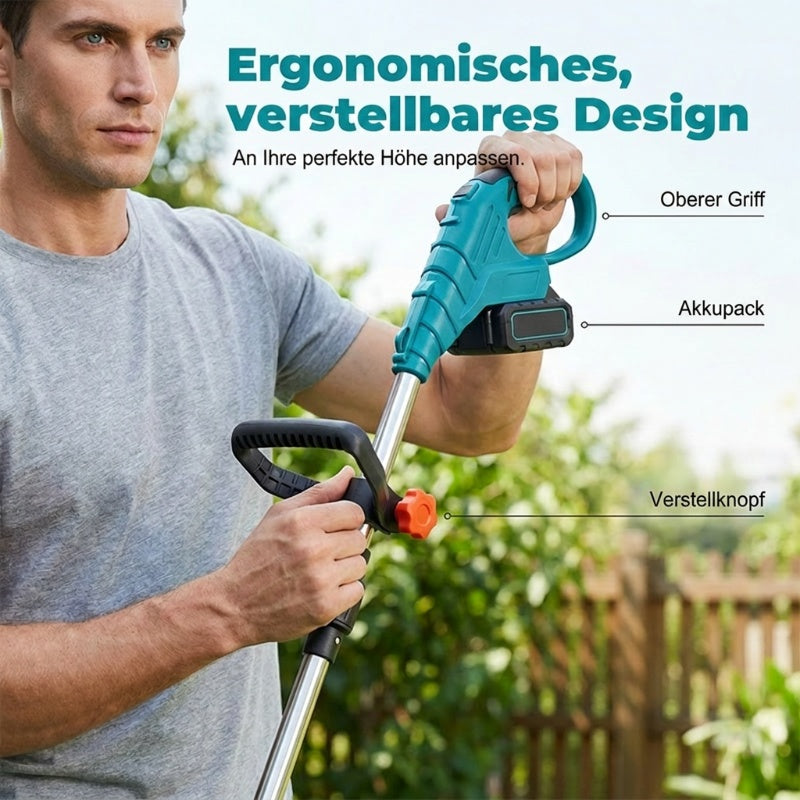 Kabellose elektrische Gartenfräse und Kultivator
