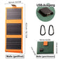 Mobiles Solar-Ladegerät mit USB-Anschluss – tragbar & effizient – ideal für Outdoor, Camping & Reisen☀️🔋