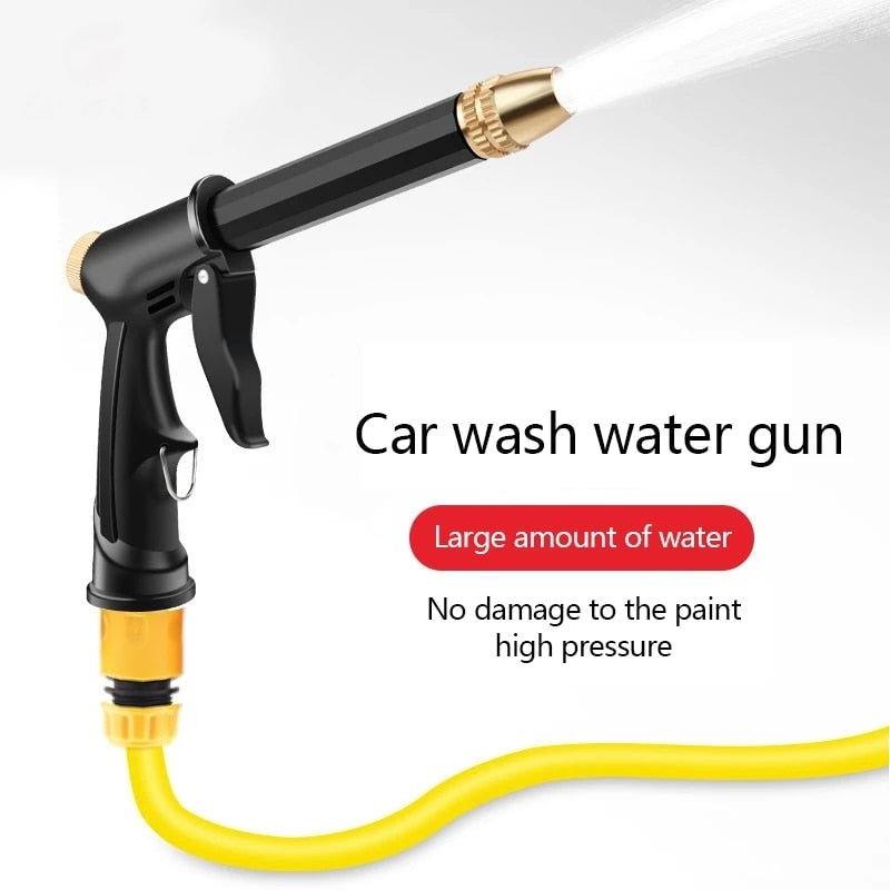 Tragbare Hochdruck-Wasserpistole für einfaches Autowaschen und vielseitiges Bewässern