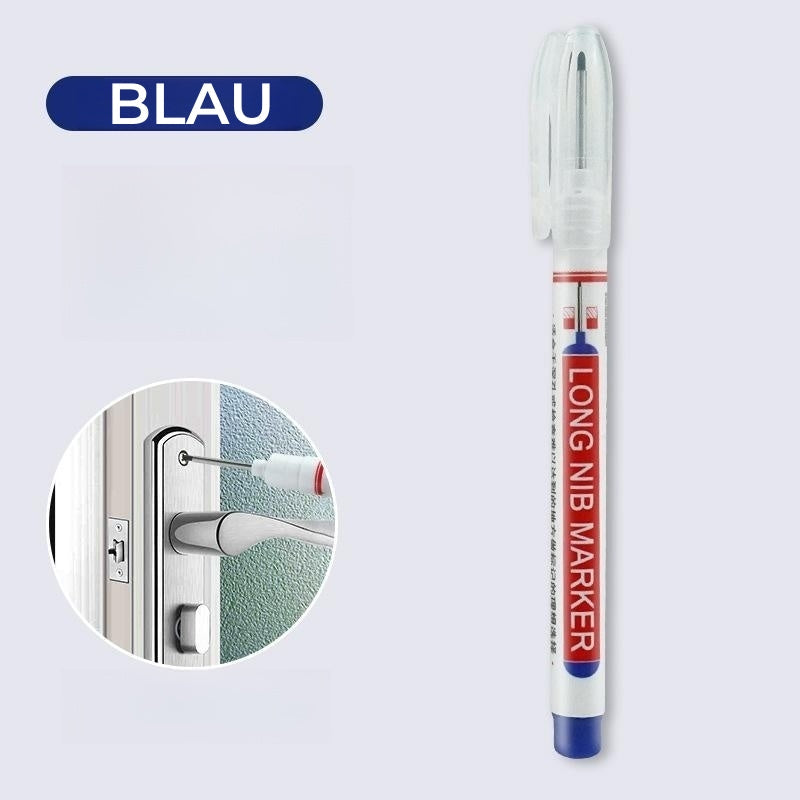 Praktische Geschenke 🎁-Mehrzweck Holzbearbeitung langer Nib-Marker