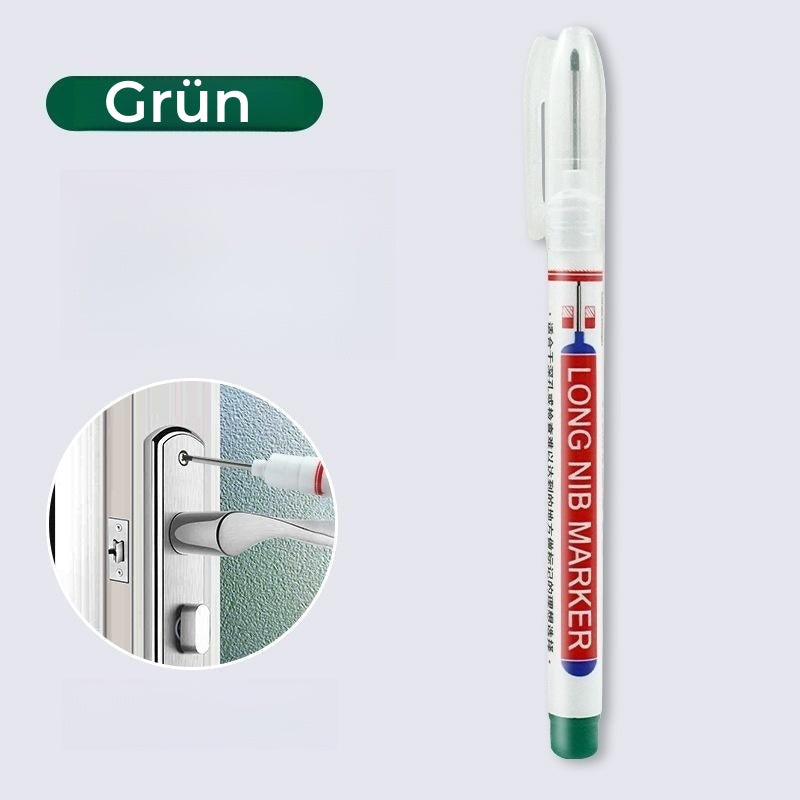 Praktische Geschenke 🎁-Mehrzweck Holzbearbeitung langer Nib-Marker