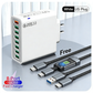 📢📢 50 % RABATT !! ⏰ 8-fach-USB-Schnellladegerät für Mobiltelefone