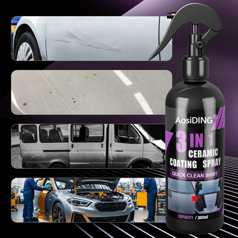 🚘✨3 - in - 1 Automobilkeramikbeschichtungsspray