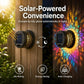 ☀️ Solar-Mandalaleuchte für Garten & Terrasse – 2-in-1 Bodenlampe & Wandleuchte – Ornamentale Lichtdeko mit Vintage-Effekt – Rostfrei & Langlebig