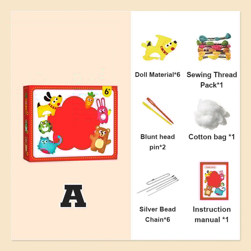 💖Black-Friday-Mega-Angebot – 50 % Rabatt!🧵DIY-Nähspielzeug für Puppen 🎀