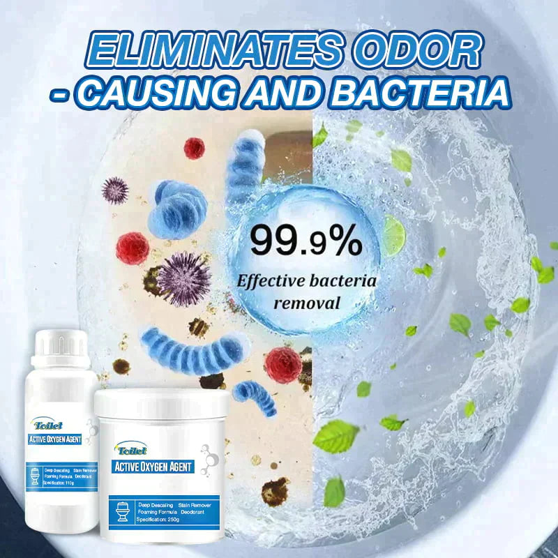 🌸Sommerangebot –Für begrenzte Zeit 50 % Rabatt🫧🧽Toiletten-Aktivsauerstoffreiniger, Tiefenreinigung und Dekontamination
