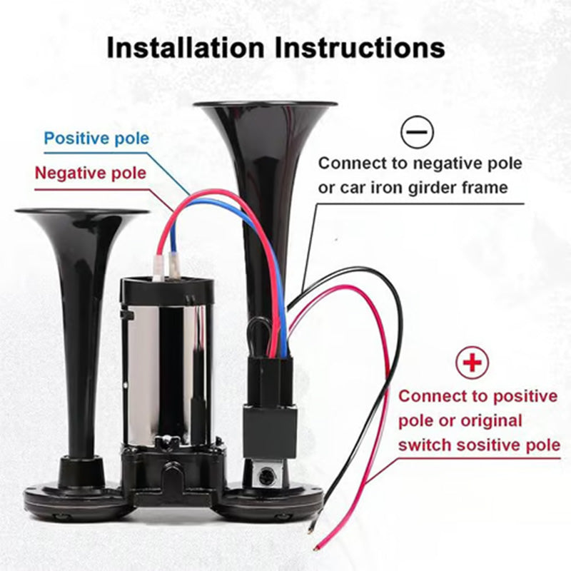 ⌛2026 Heißer Verkauf 50% Rabatt🔥Zug-Lufthorn für LKW-Auto