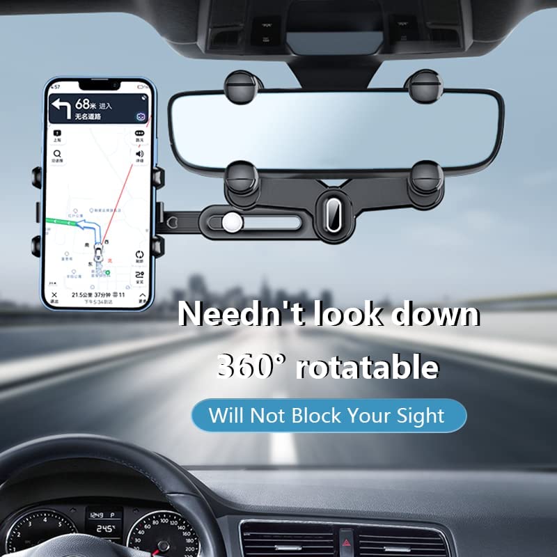 🛍️ 50 % Rabatt – Universelle Handyhalterung fürs Auto – passend für den Rückspiegel, ideal für Navigationsgeräte & Telefone 📱