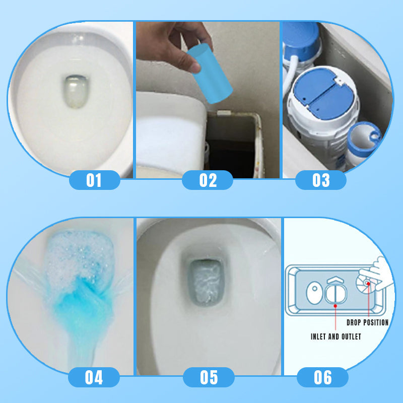 ✨🚽 Effektiver konzentrierter Entkalkungs-Toilettenreinigungsstab 🧼 Je mehr du kaufst, desto mehr sparst du! 🔥