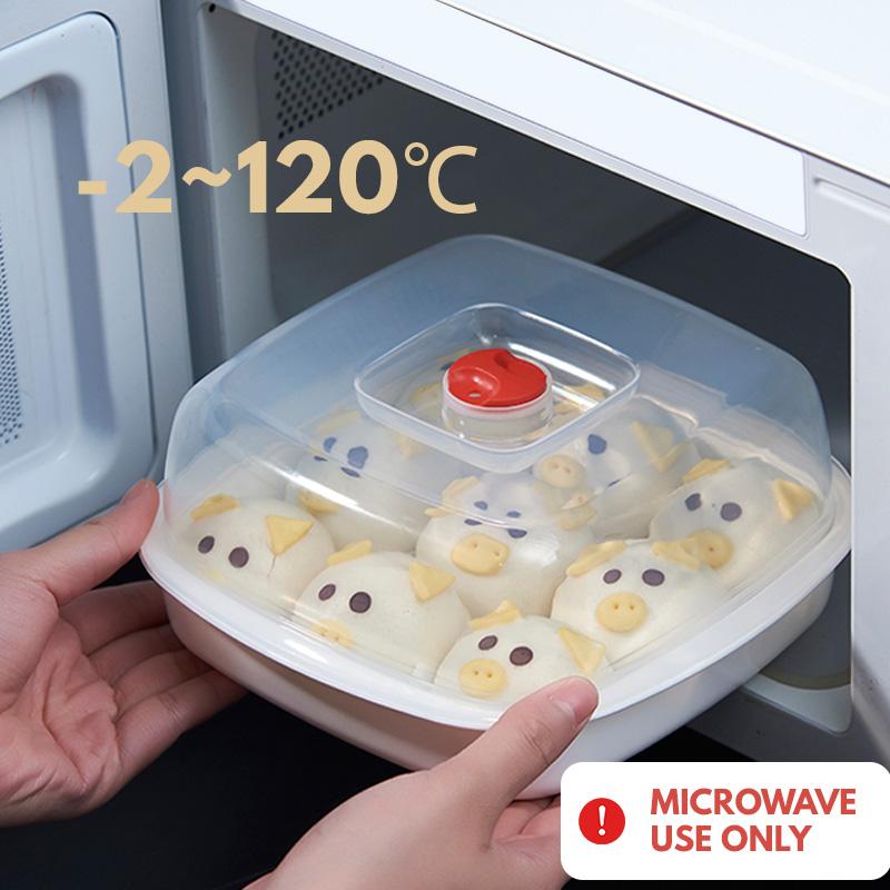 🔥Black-Friday-Mega-Angebot – 50 % Rabatt!🔥Mikrowellenherd-Dampfgarer