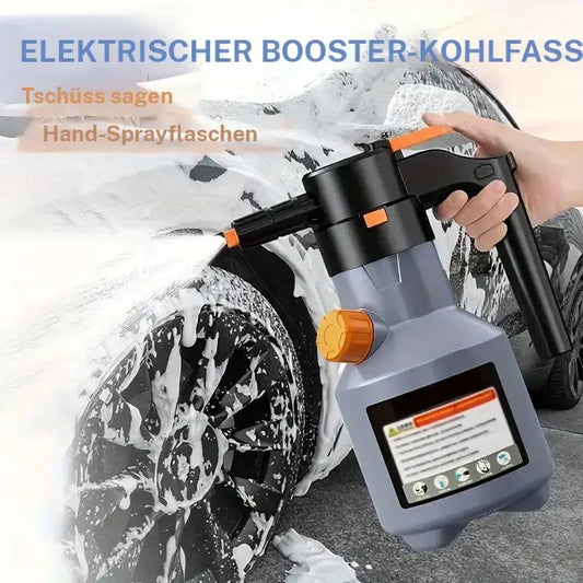 🧼 Kabelloser Elektro-Schaumspritzpistole für die Autowäsche – wiederaufladbarer PA-Schaumbecher, Druckluftunterstützung & leistungsstarke Reinigung 🚗