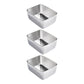 🎁【1+1 gratis】 Quadratische Platte aus Edelstahl (mit Deckel)