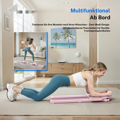 🏋️ 2-in-1 Bein- und Bauchtrainer für Zuhause – Core-Stabilität & gezieltes Muskeltraining