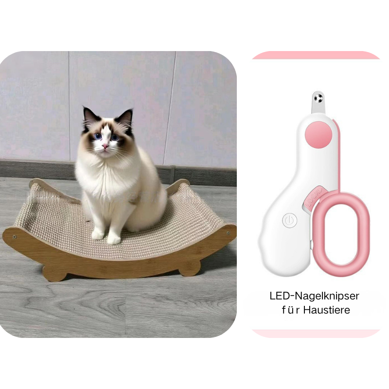 🐱 50% RABATT! ✨ 2-in-1-Kratzbaum aus Sisal – Neuheit 2026 – Platzsparend, Langlebig & Perfekt zum Krallenwetzen 🏠