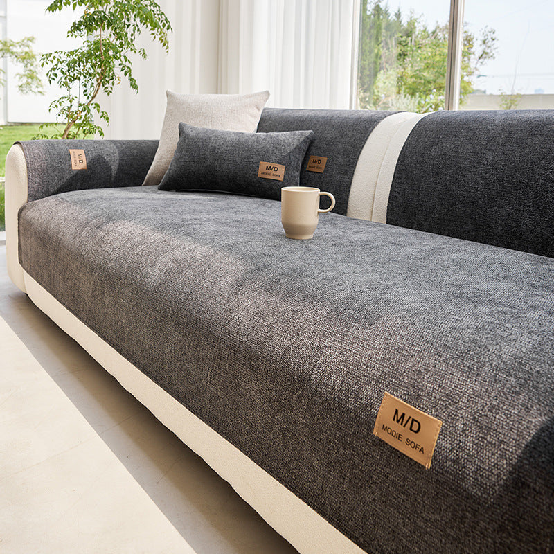 🛋️ Gepolsterte rutschfeste Sofaabdeckung – ultraweich, waschbar & kratzfest – ideal für Kinder und Haustiere 🐾