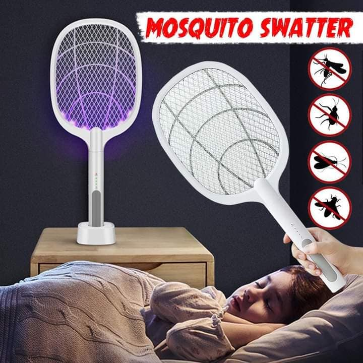 🦟 2-in-1 Mückenschläger & Nachtlicht – elektrisch, chemiefrei & leise, ideal für Zuhause, Schlafzimmer & Camping 🔋