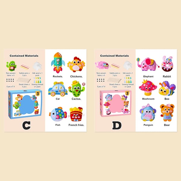 💖Black-Friday-Mega-Angebot – 50 % Rabatt!🧵DIY-Nähspielzeug für Puppen 🎀