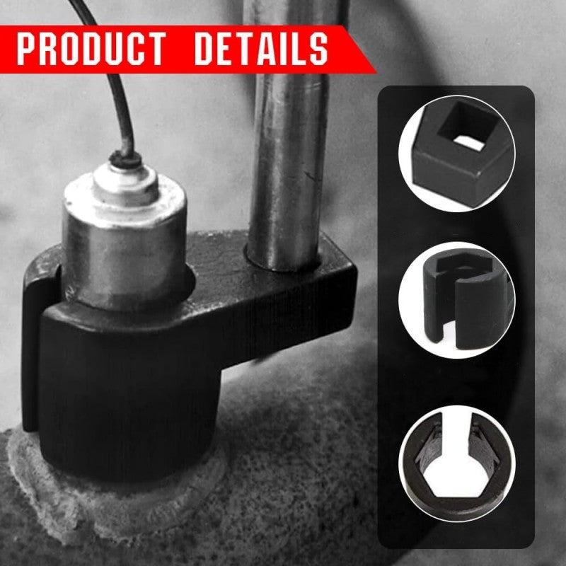 🔧 5-teiliges O2-Sensor-Steckschlüssel-Set – für alle gängigen Fahrzeuge, robust & vielseitig für Werkstatt & DIY 🚗