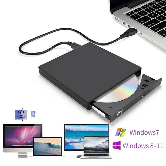 📢 50 % RABATT !! 💿 USB-Externes CD/DVD-Laufwerk – Plug & Play für alte Fotos, Musik & Dateien (ohne Laufwerk am Laptop?) ✨