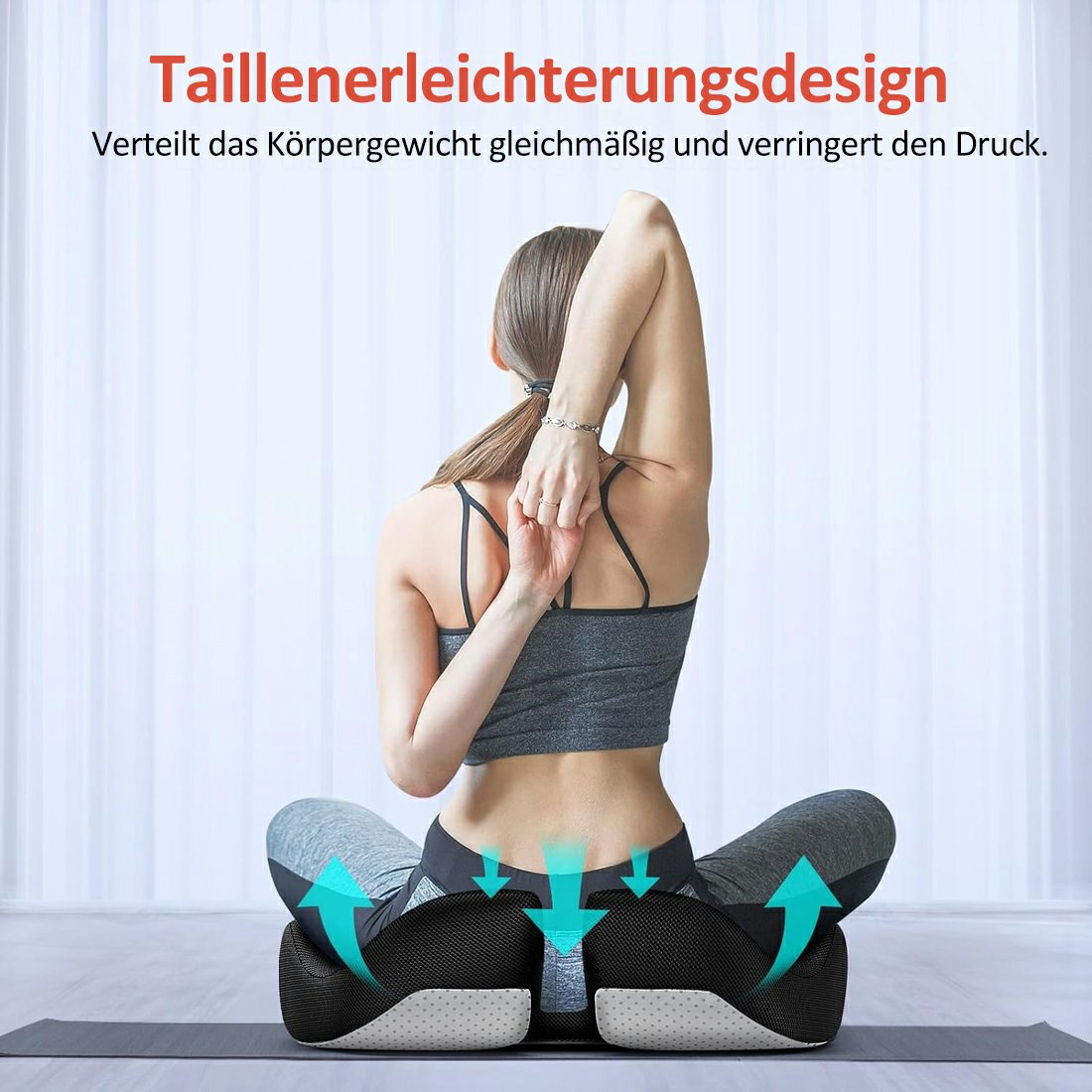 🎁LETZTER TAG 55％ RABATT🔥Ergonomisches Sitzkissen aus Memory-Schaumstoff