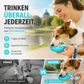 💧 50 % Rabatt – Tragbarer Falt-Trinkbecher aus 304er Edelstahl – BPA-frei, leicht zu reinigen & mit praktischem Tragegriff – für Hunde & Katzen ✨
