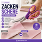 Multifunktionale Zickzack-Schere, gezackte Schere ✂️🧵