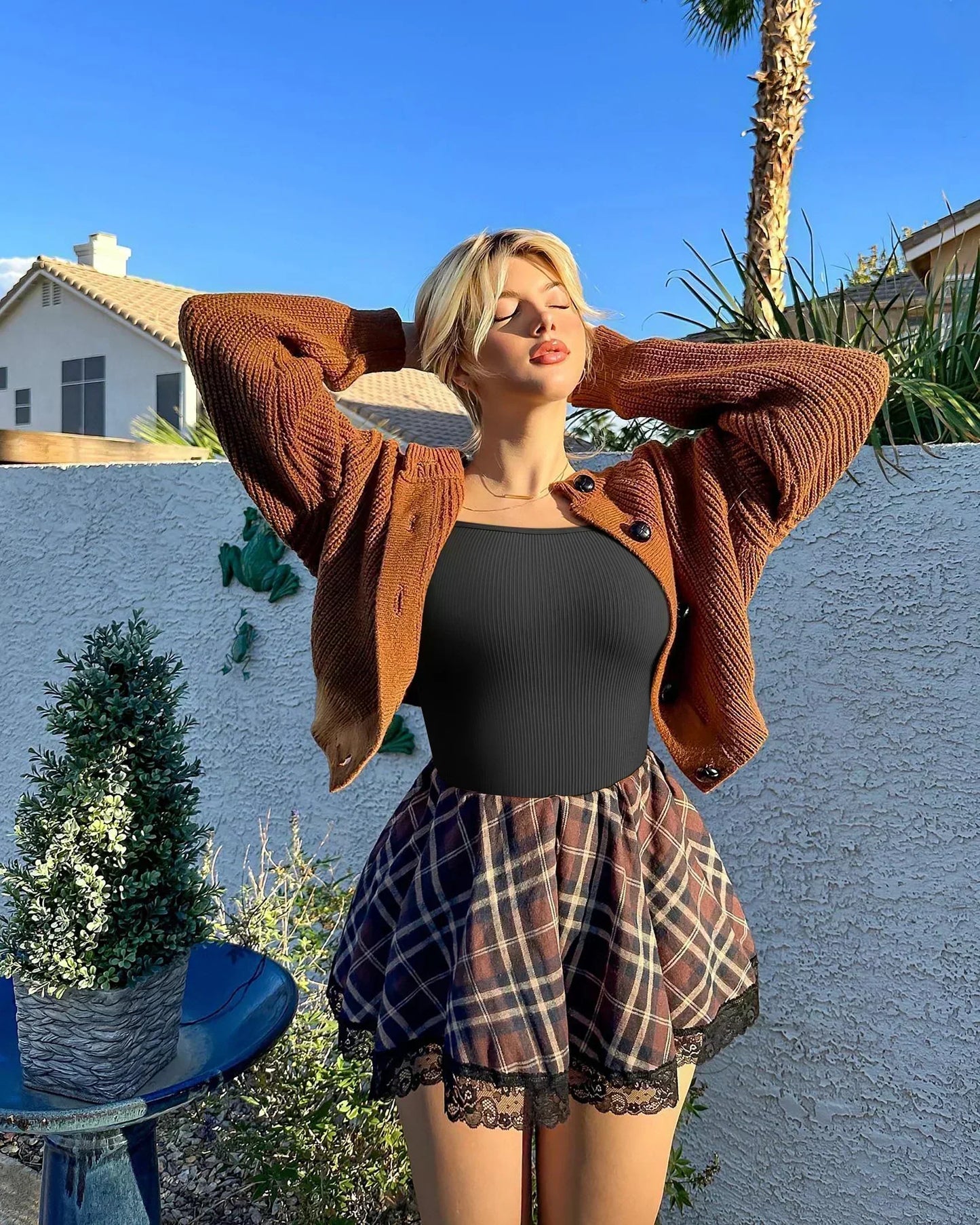💕Letzter Tag: 60 % Rabatt💕Ärmellose figurformende Bodysuits mit Bauchkontrolle🩱