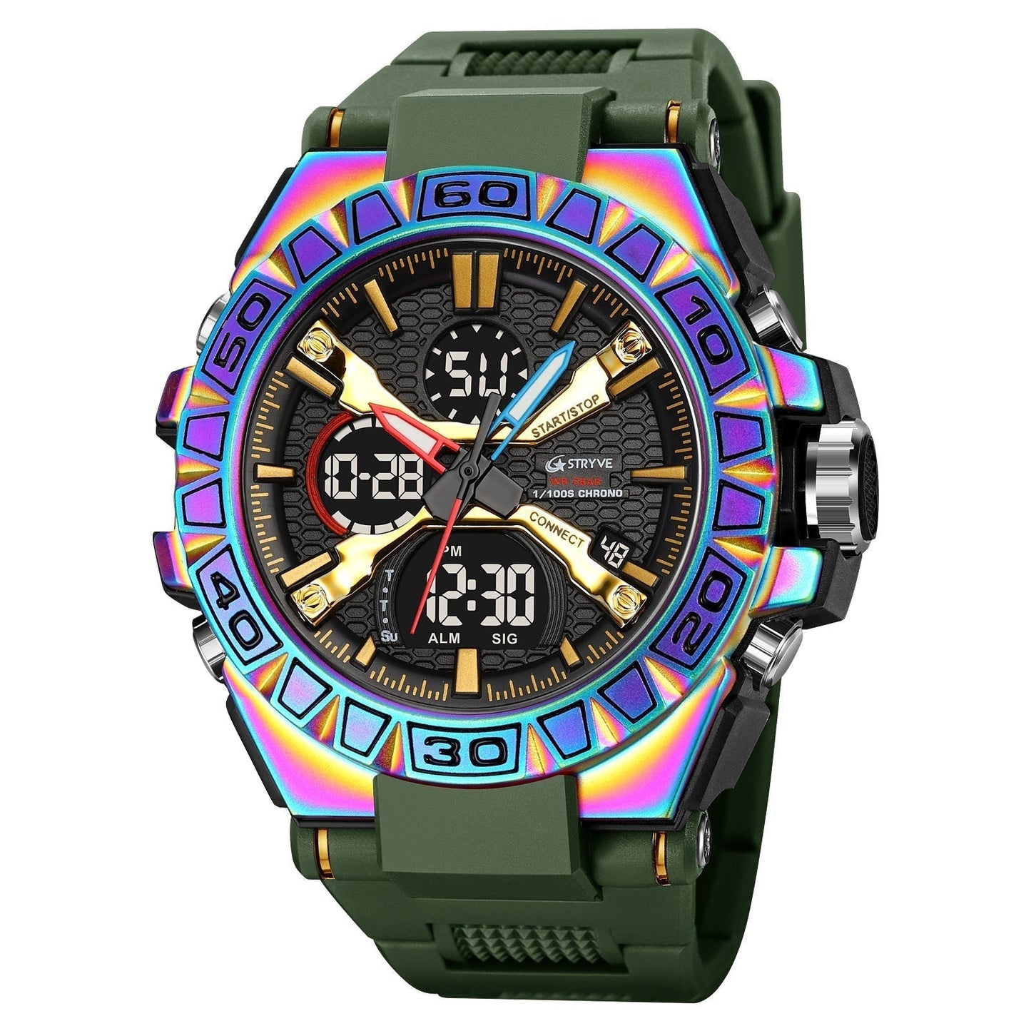 Multifunktionale wasserdichte LED-Digitaluhr