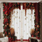 🎄Weihnachts-Fenstervorhänge 2-teiliges Set für die Wohnungsdekoration