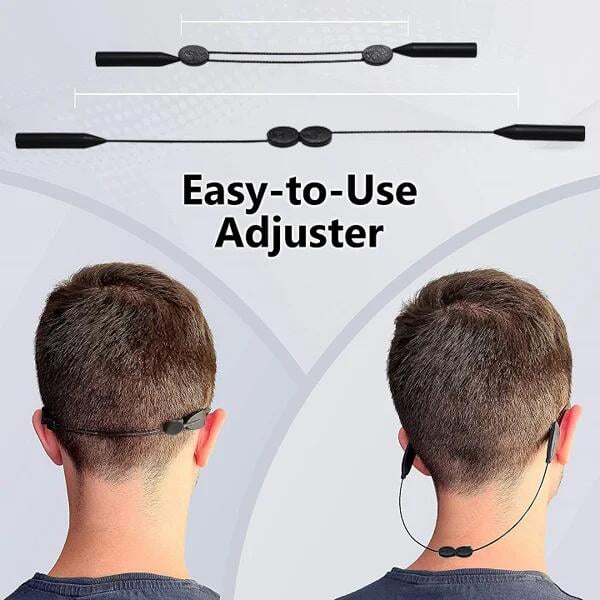 🔥Die beste Brillenpartner 🔥 Adjustable Eyeeglass Retainer Gurt