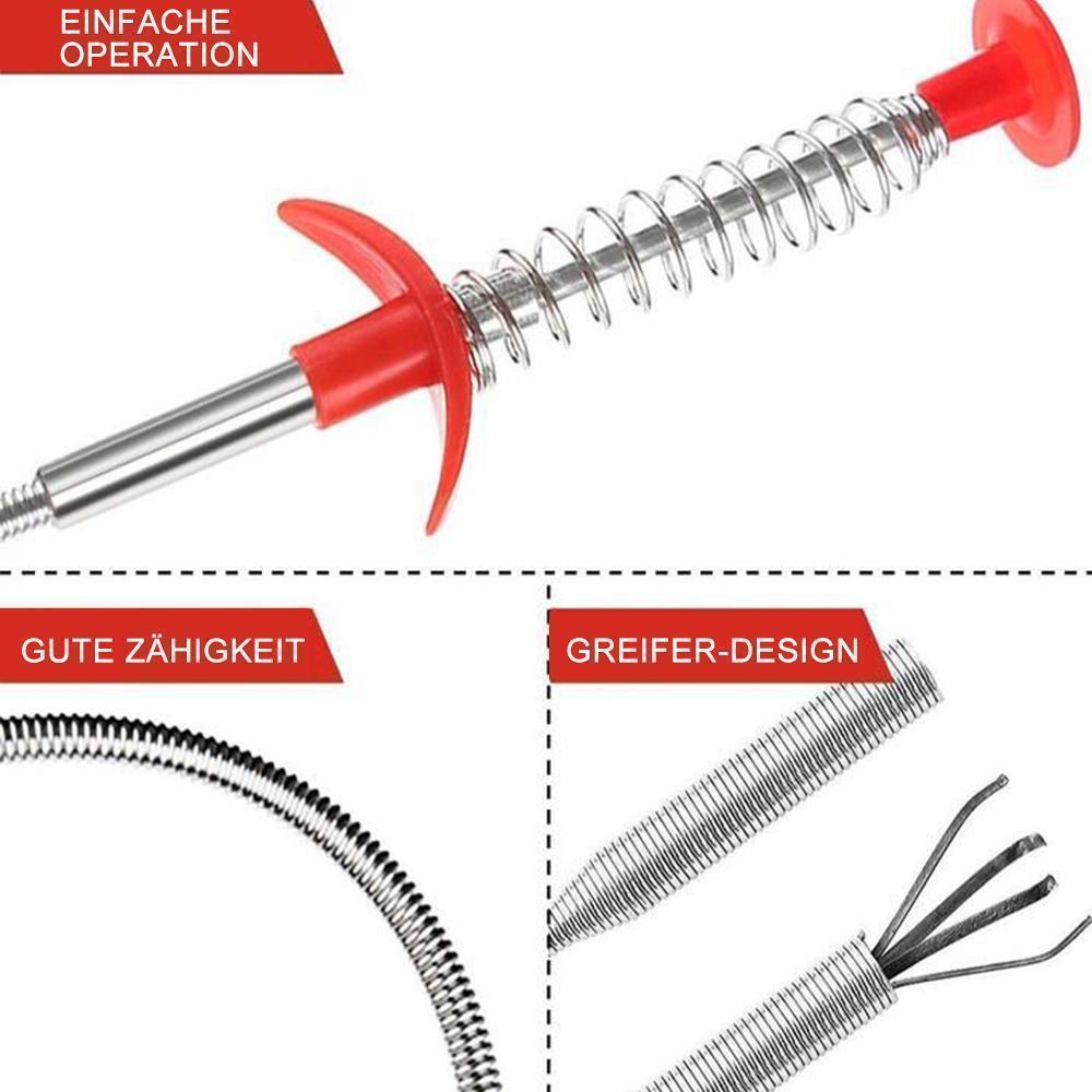 🧹 Toiletten- & Abflussgreifhaken – flexibel, rutschfest & effektiv gegen Verstopfungen, ideal für WC, Dusche & Küchenablauf 🚽🚰