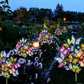 Solar Gartenstecker mit Schmetterlingsblüte – LED Gartenleuchte für Rasen & Terrasse☀️🦋