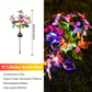Solar Gartenstecker mit Schmetterlingsblüte – LED Gartenleuchte für Rasen & Terrasse☀️🦋
