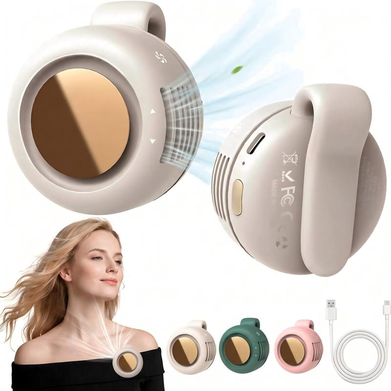 🌬️ LIMITIERTES ANGEBOT 50% RABATT! ✨ Tragbarer Halsventilator mit Kühlfunktion ❄️ USB-aufladbar & Freihändiges Design