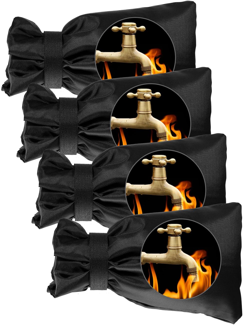 🎁 1+1 GRATIS❄️ Wasserhahn-Abdeckung mit Kordelzug – winterfester Frostschutz für Außenwasserhähne, warm & wasserdicht