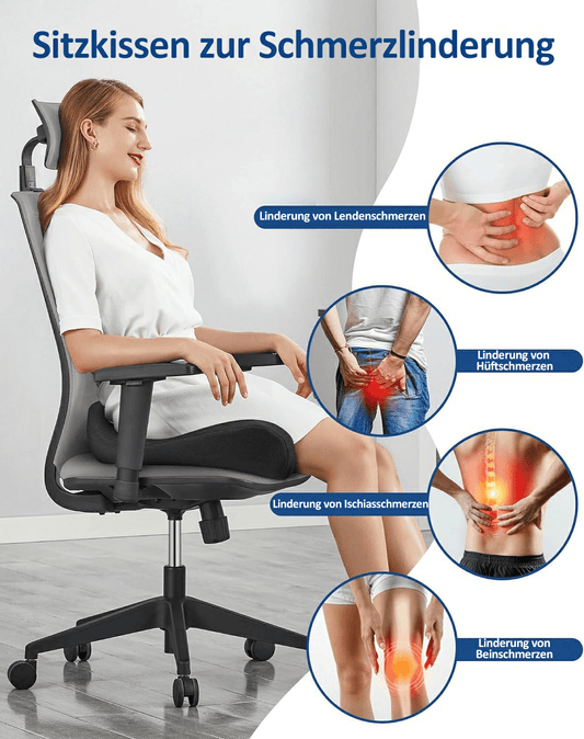 🎁LETZTER TAG 55％ RABATT🔥Ergonomisches Sitzkissen aus Memory-Schaumstoff
