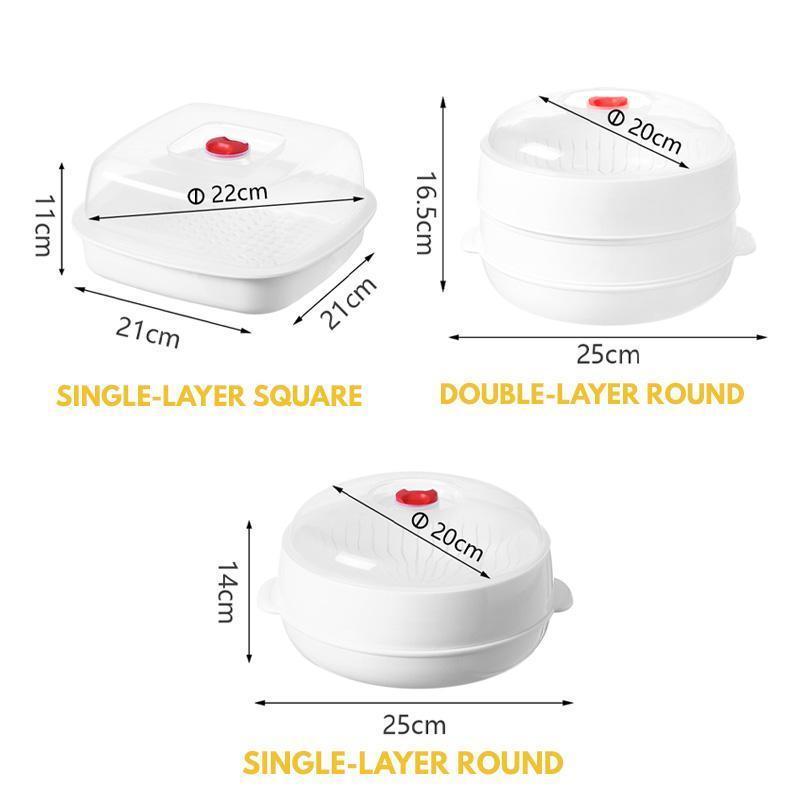 🔥Black-Friday-Mega-Angebot – 50 % Rabatt!🔥Mikrowellenherd-Dampfgarer