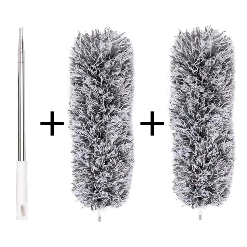 🧹 50 % Rabatt! Teleskop-Staubwedel – Ausziehbarer Staubfänger für Decken, Ecken & schwer erreichbare Stellen