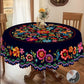 📢📢50 % RABATT !! ⏰Mexikanische Tischdecke mit Blumenmuster und Wellenrand