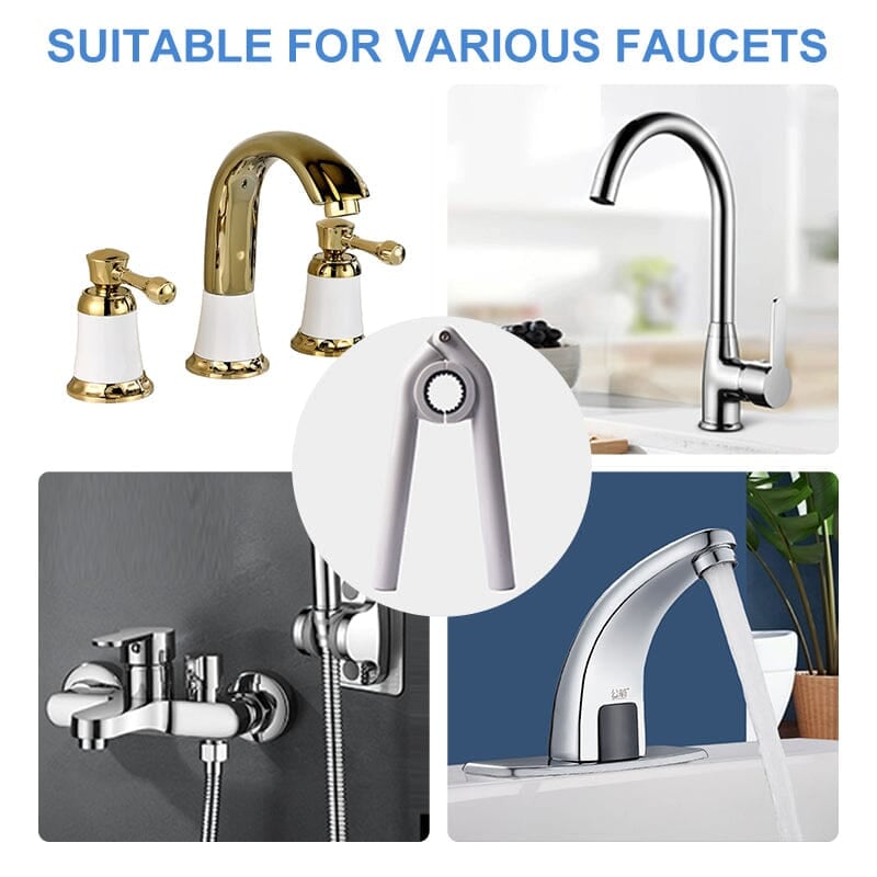 🔧 Wasserhahn-Luftsprudler-Schlüssel – universal für Küche & Bad, rutschfest zum Lösen & Anziehen von Sieben 🚰