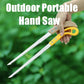 🪚 2 kaufen, 1 gratis! Tragbare Handsäge – scharfe Zähne & rutschfester Griff für Outdoor, Camping & Garten