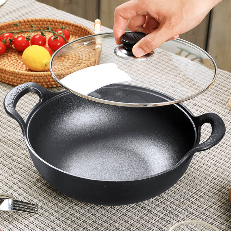 🔥 LIMITIERTES ANGEBOT: Schwere Gusseisen-Bräter (unbeschichtet) 50% reduziert! Nur solange der Vorrat reicht!