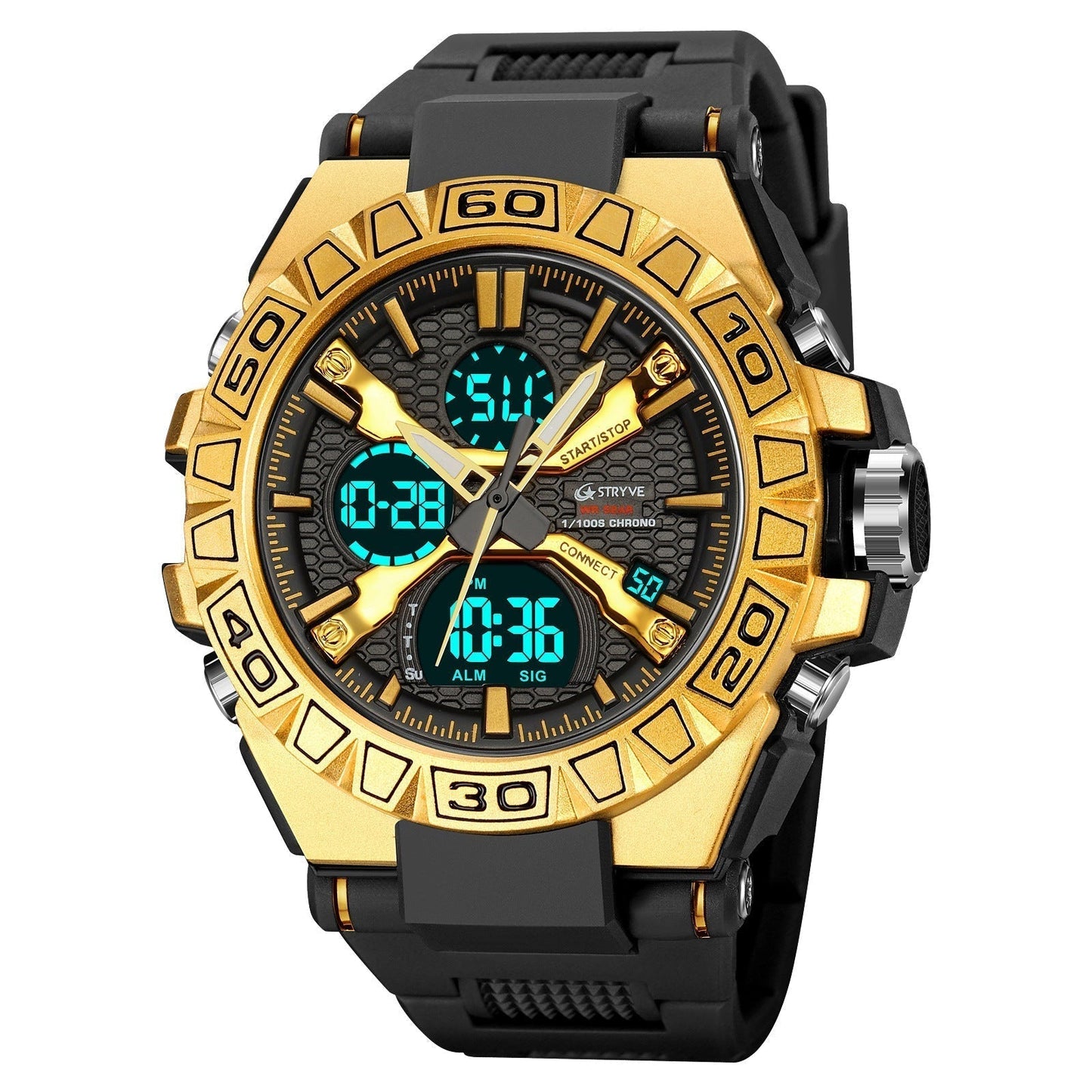 Multifunktionale wasserdichte LED-Digitaluhr