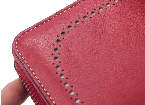 Damenmode Reißverschluss-Geldbörse (50% Rabatt)
