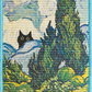 🐱 50% RABATT! 🎨 Wandmontiertes Sisal-Kratzboard – Dekorativ, robust & kratzfest – Perfekt für katzenfreundliche Wohnungen & Möbelschutz 🌿
