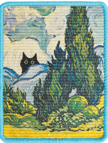 🐱 50% RABATT! 🎨 Wandmontiertes Sisal-Kratzboard – Dekorativ, robust & kratzfest – Perfekt für katzenfreundliche Wohnungen & Möbelschutz 🌿