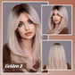 💕HOT SALE💕Perücke lange Haare Layered bangs Perücken