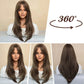 💕HOT SALE💕Perücke lange Haare Layered bangs Perücken